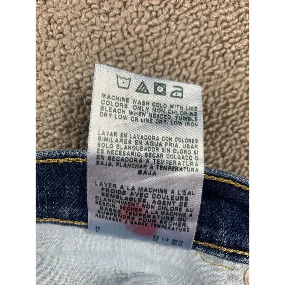 Wrangler Jeans Men 46x32‎ Relaxed Fit Five Star Blue Stretch Denim Pants Mexico